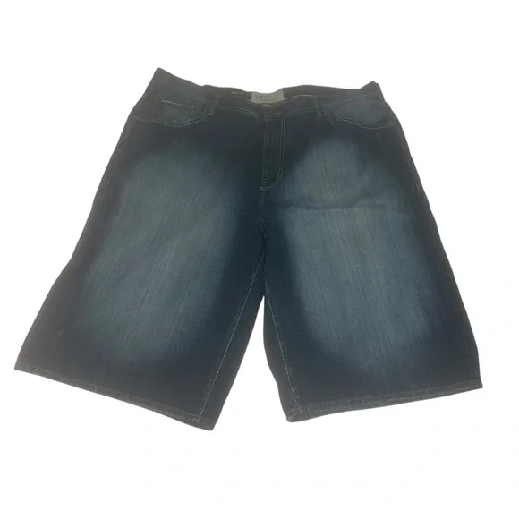 Ecko Unlimited Green Camouflage Jean Y2K Shorts